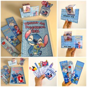 PLANNER DA PROFESSORA 2026 + BÔNUS  Tema: Lilo e Stitch