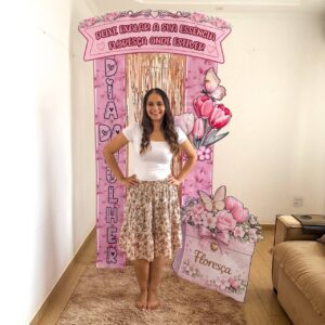 Moldura Dia da Mulher 🌷