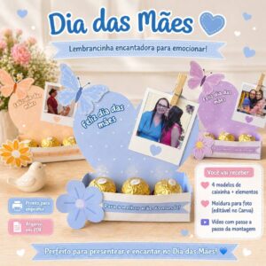 Caixa Presente - Dia das Mães 🦋